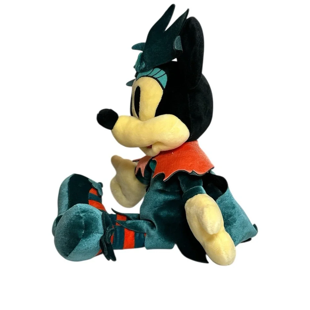 Disney Happy Halloween Minnie Mouse Witch Plush Disney Parks From Disney Store